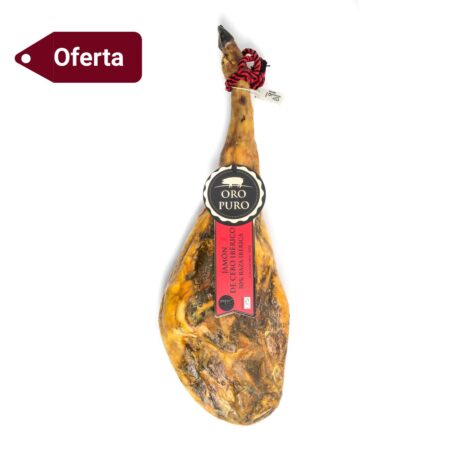 Jamón de cebo ibérico 50% Raza Ibérica Oro Puro
