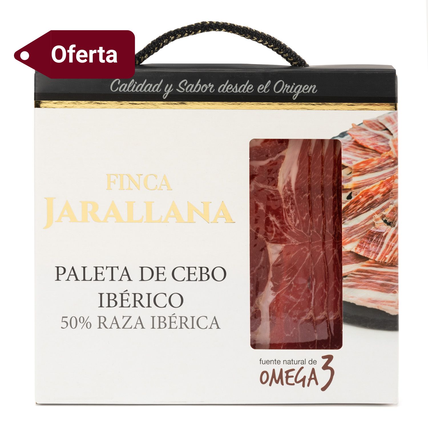 Estuche Paleta de cebo ibérico 50% Raza Ibérica 700 gr