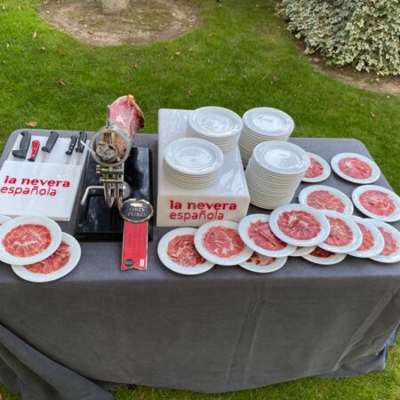 cortador jamon boda