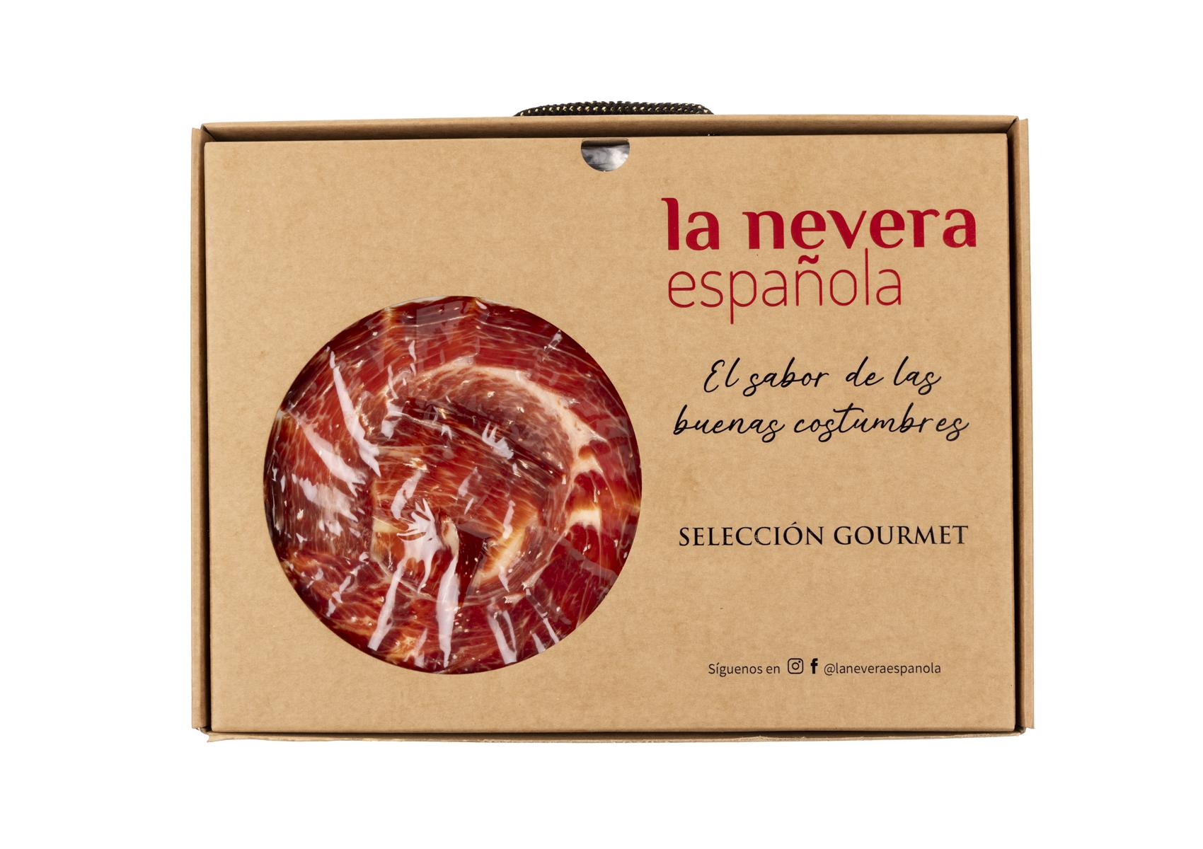 Jamón de Bellota 50% Ibérico Cortado a Cuchillo - Pack Premium de 14 Sobres