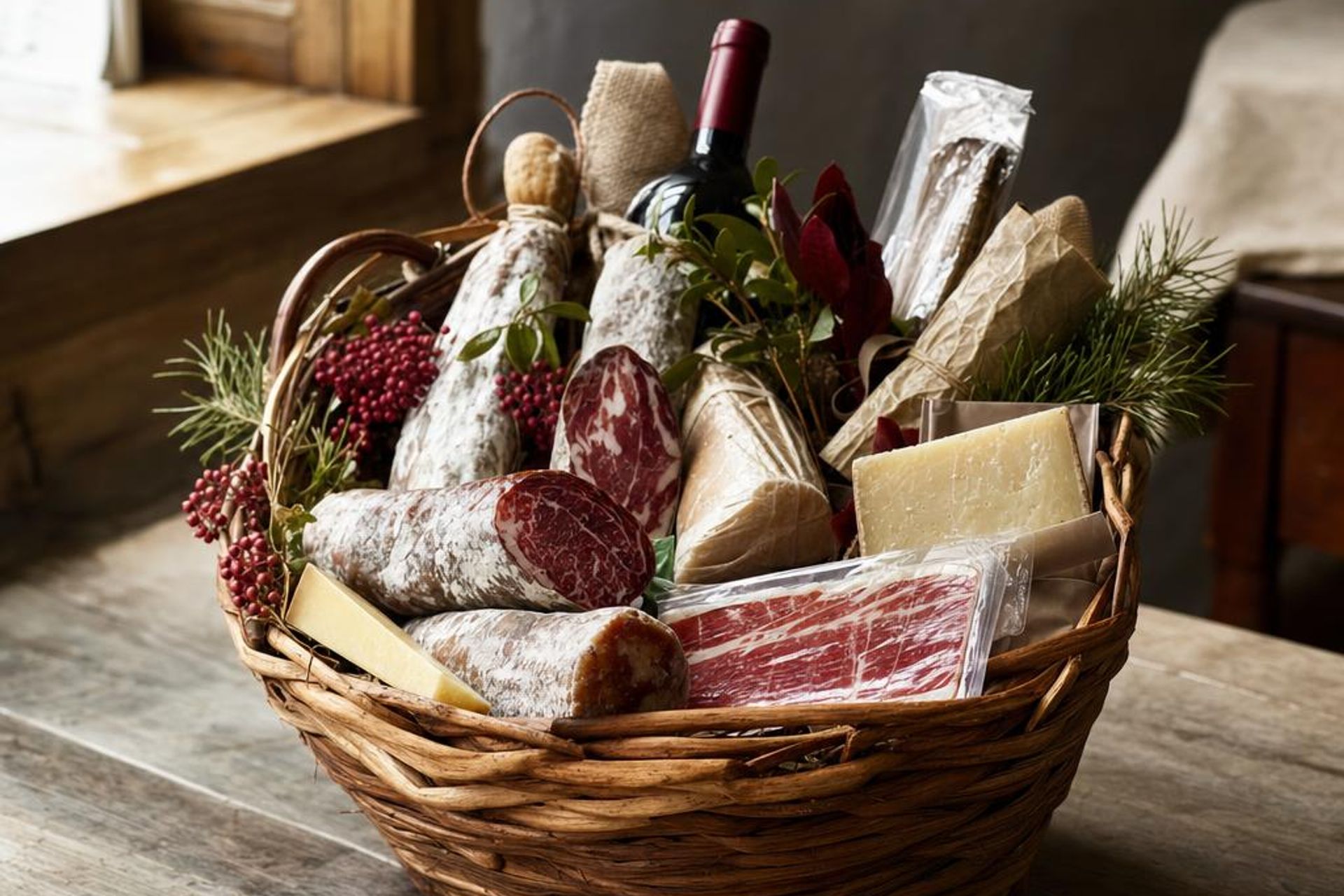 cestas de navidad gourmet | Nevera Española